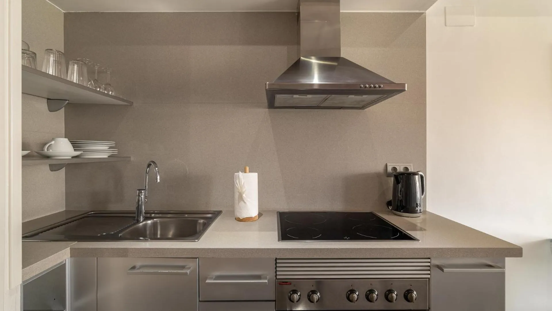 Elegant Studio Close To Plaza De Espanya 바르셀로나 아파트
