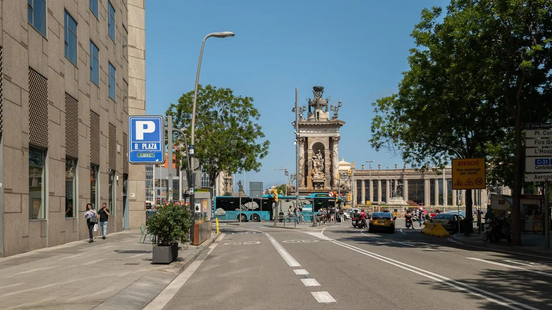 Elegant Studio Close To Plaza De Espanya 바르셀로나 스페인